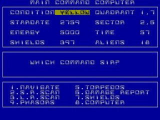 Starship Enterprise screenshot 2 for ZX Spectrum